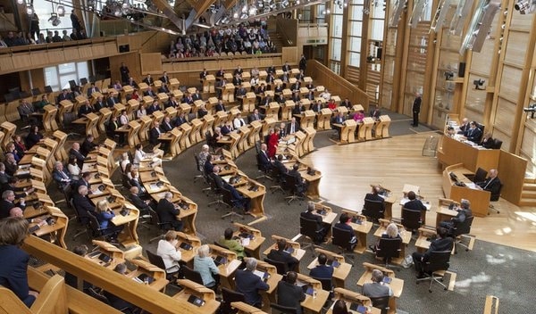 Meeting in Scottish Parliament
